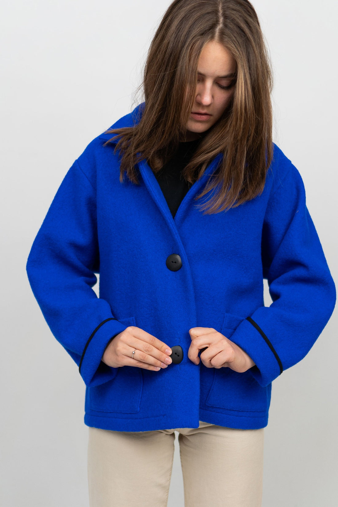 Veltos vilnos švarkelis