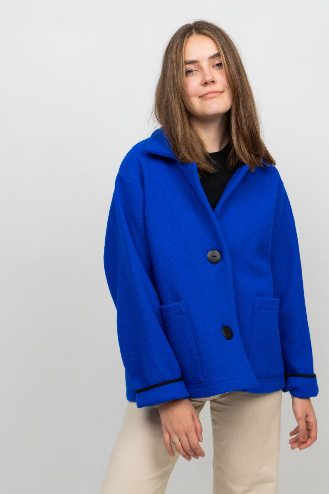 Veltos vilnos švarkelis